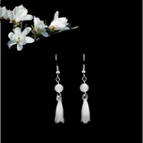 Fashion Earrings Vintage Earrings Glass Mulan 925 – Stylish Gifts — 3