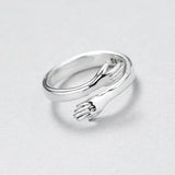 Love hug couple ring – Gifts for Couples — 2