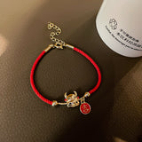 Year Of The Ox Transshipment Red String Bracelet – Jewelry Gift Ideas — 11