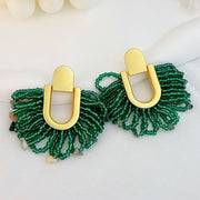 Bohemian Style Tassel Earrings Handmade Beaded – Stylish Gifts — 3