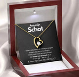 Zircon Hollow Heart-Shaped Necklace Gift Box – Jewelry Gift Ideas — 6