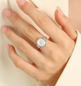 Belle Golden Seashell Ring – Holiday Gift Ideas — 2