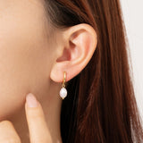 S925 Sterling Silver Simple And Elegant Earrings – Jewelry Gift Ideas — 1