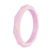 Geometric 3mm diamond pattern female tail ring – Gifts for Her — 13
