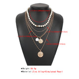 Multilayer Portrait Pendant Pearl Clavicle Chain – Jewelry Gift Ideas — 2