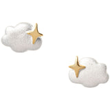 S925 Sterling Silver Star Cloud Stud Earrings – Small Gift Ideas — 2