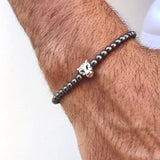 Glamour Men Fashion Beaded Hand Bracelet – Stylish Gifts — 4