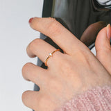 Women's Fashion Simple Sterling Silver Ring – Stylish Gifts — 2