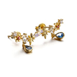 Amusement Park Blue Water Drop Earrings – Practical Gifts — 5