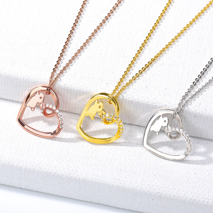 Rabbit Pendant Necklace Factory Direct Sales – Jewelry Gift Ideas — 1