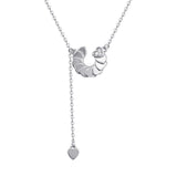 Pure Silver Light Luxury High-end Tassel Pendant – Jewelry Gift Ideas — 3