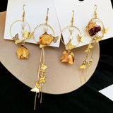 Temperament Long Asymmetric Butterfly Earrings – Unique Gift Ideas — 2
