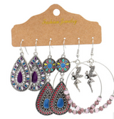 Bohemian Style Vintage Earrings-Dianasteves -Women – Stylish Gifts — 3