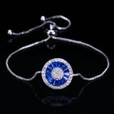 Round ladder zircon bracelet – Jewelry Gift Ideas — 4