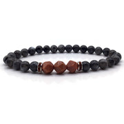 Glitter stone volcanic stone bracelet – Jewelry Gift Ideas — 4