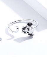 Cute Mouse Sterling Silver S925 Ring – Office Gifts — 5