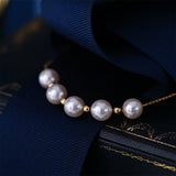 Sky Star 18K Gold Pearl Necklace – Jewelry Gift Ideas — 3