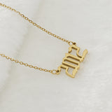 18K Stainless Steel 1990- Year Necklace – Jewelry Gift Ideas — 13