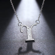 Fashion Temperament 26 Letter Zircon Necklace – Jewelry Gift Ideas — 2