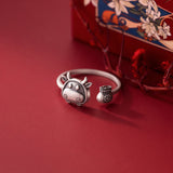 Women's Fashion Sterling Silver Vintage Style Calf – Stylish Gifts — 3