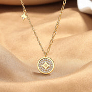 High-grade New Chinese Style Copper Coin Necklace – Jewelry Gift Ideas — 1