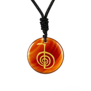 Natural Crystal Agate Stone Carving Spiral Aura – Jewelry Gift Ideas — 13