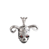 Wish Personality Long Chain Horn Ghost Head Men's – Jewelry Gift Ideas — 7