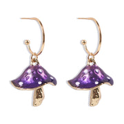Unique Earring for Women Cute Three Mushroom – Jewelry Gift Ideas — 19