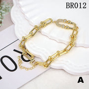 Exaggerated Copper Thick Bracelet For Women – Jewelry Gift Ideas — 7