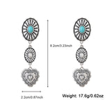 Semi-precious Stone Beaded Twin Earrings For Women – Gifts for Her — 3