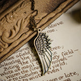 Vintage Wings Mechanical Punk Necklace Antique – Jewelry Gift Ideas — 2