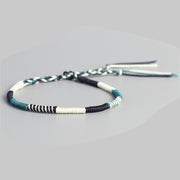 Fashion Colored Mosaic Woven Bracelet – Stylish Gifts — 11
