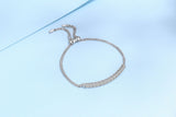 S925 Moissanite Silver Bracelet Female – Jewelry Gift Ideas — 6