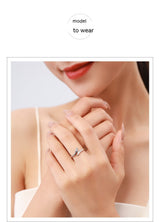 Sterling Silver Snake Ring Female Stackable Band Ring – Gifts for Her — 3