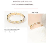 Women's Wave Diamond Simple All-match Bracelet – Jewelry Gift Ideas — 7