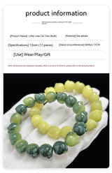 Cat's Paw Bodhi Root Hand Toy Bracelet Student – Jewelry Gift Ideas — 3