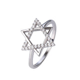 Sterling Silver Belief Hexagonal Mango Ring Ring – Birthday Gifts — 4