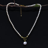 4-5mm Freshwater Beige Pearl Necklace – Jewelry Gift Ideas — 9