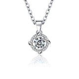 Pendant Necklace Ear Stud Bracelet Suit Women's – Jewelry Gift Ideas — 9