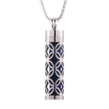 Cylinder Aromatherapy Pendant Titanium Steel – Jewelry Gift Ideas — 14
