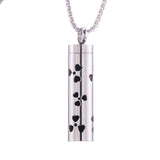 Cylinder Aromatherapy Pendant Titanium Steel – Jewelry Gift Ideas — 10
