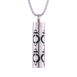 Cylinder Aromatherapy Pendant Titanium Steel – Jewelry Gift Ideas — 17