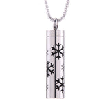 Cylinder Aromatherapy Pendant Titanium Steel – Jewelry Gift Ideas — 18
