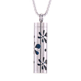Cylinder Aromatherapy Pendant Titanium Steel – Jewelry Gift Ideas — 7