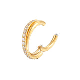 Double-Layer Cross Nose Ring Piercing Decoration – Gift Ideas — 3