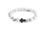 Tigereye Cross Beaded Bracelet – Jewelry Gift Ideas — 11