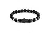 Tigereye Cross Beaded Bracelet – Jewelry Gift Ideas — 10