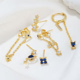 High-quality Simple Graceful Six-piece Set Earrings – Gifts for Her — 9