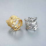 Fashion Alloy Geometric Irregular Ring – Stylish Gifts — 6
