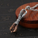 Vintage Six Word Mantra Vajra Pendant – Jewelry Gift Ideas — 5